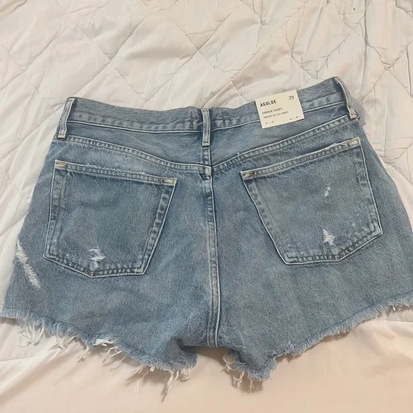 AGOLDE Parker Shorts, Swapmeet Blue, size 29, NWT!!